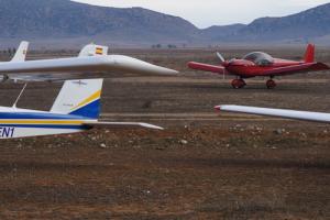 Club de vuelo de ultraligeros en Villanueva de Gállego