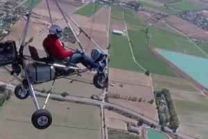 Club de vuelo de ultraligeros en Villanueva de Gállego